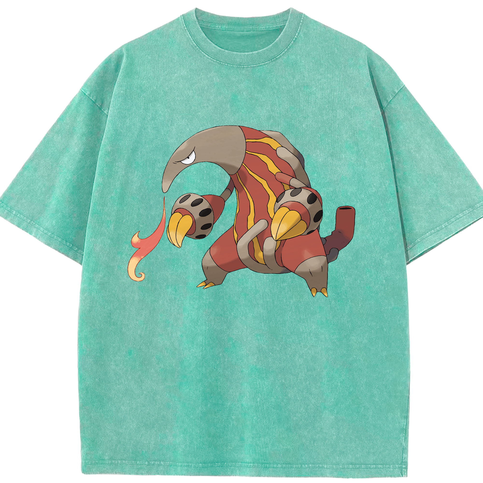 （画像用） ポケットモンスター Pokémon 綿100% ヴィンテージ風 半袖Tシャツ（フロントプリント）